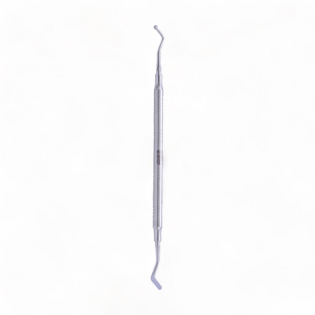 Ronde condenser-spatel Ø2,5 / 3,0 mm (Ø6 mm holle handgreep)