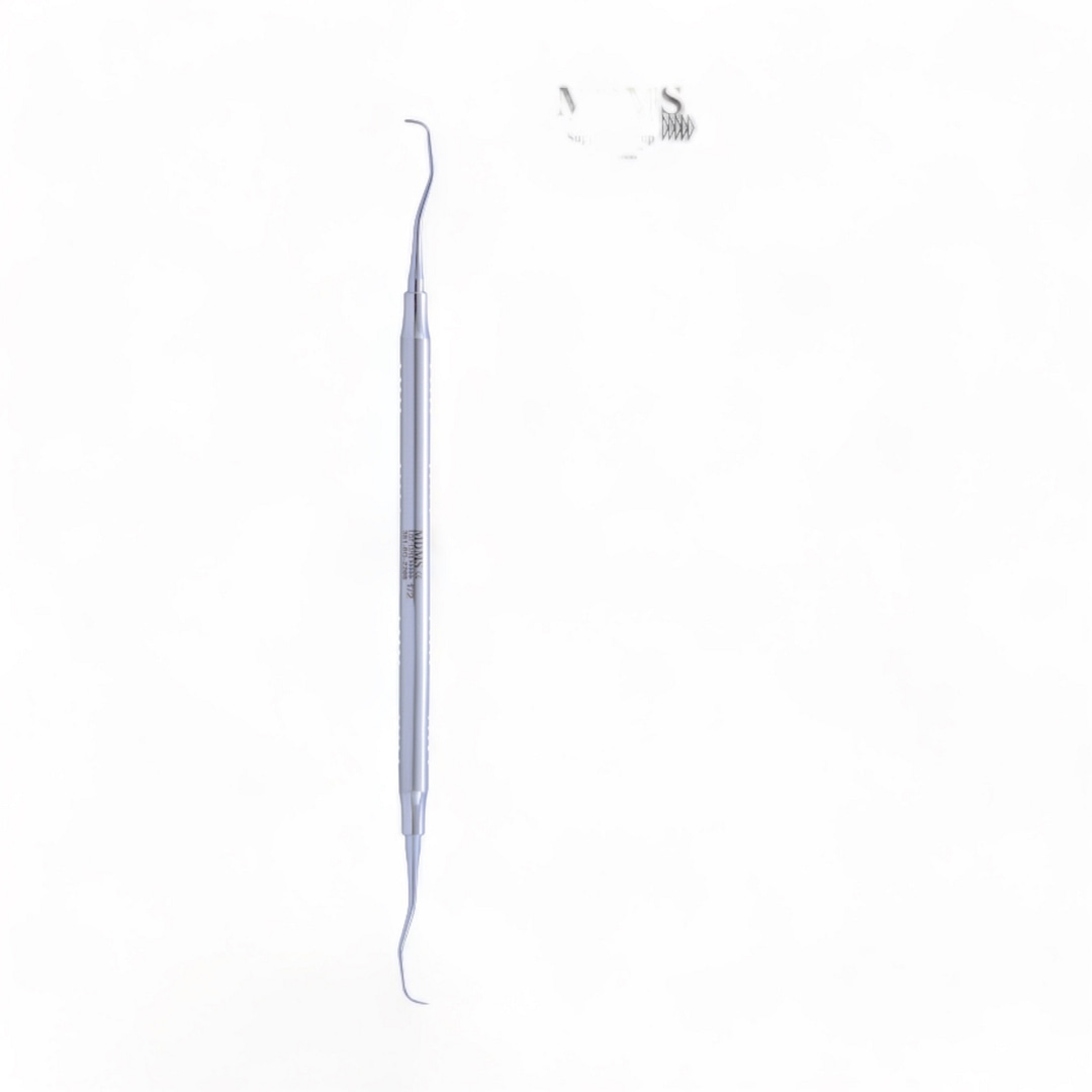 Gracey curette 1–2 (Ø6 mm holle handgreep)