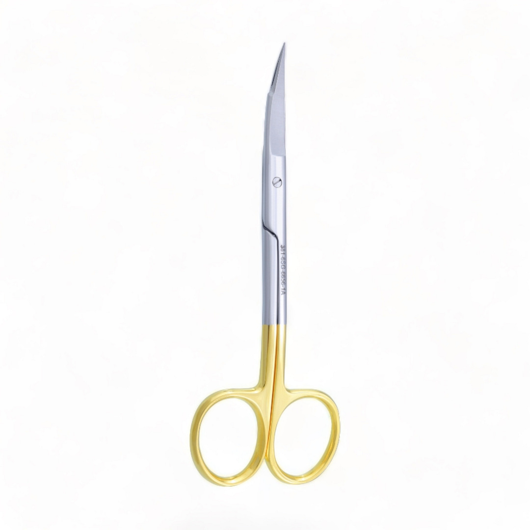 Goldman-Fox schaar TC (dubbel gebogen) – 13 cm