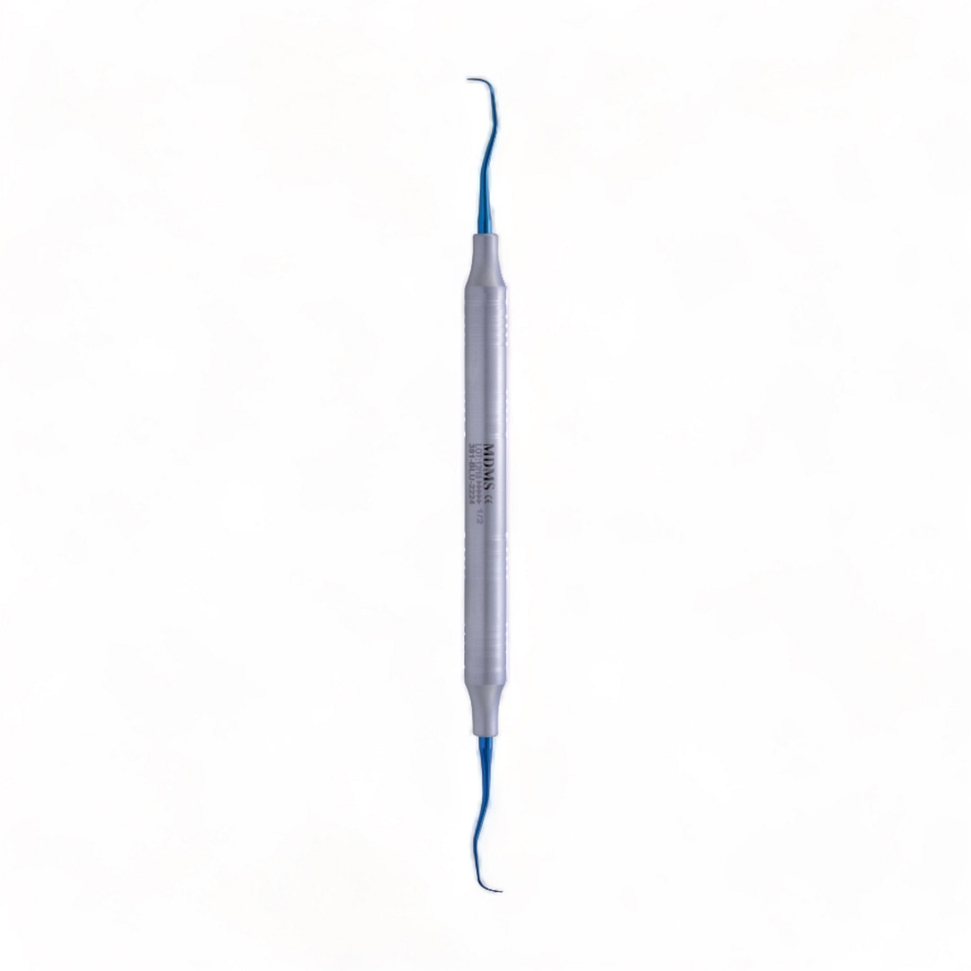 Gracey curette 1–2 (Ø10 mm holle handgreep)