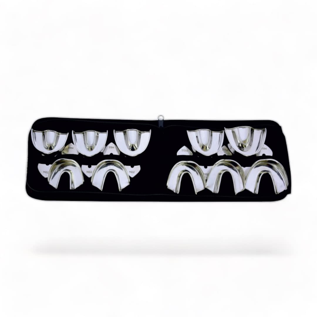 Set 10 afdruklepels massief (rim lock)