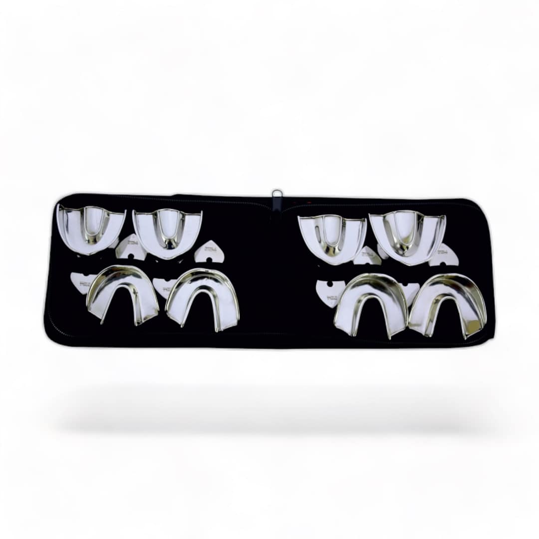 Set 8 afdruklepels massief (rim lock)